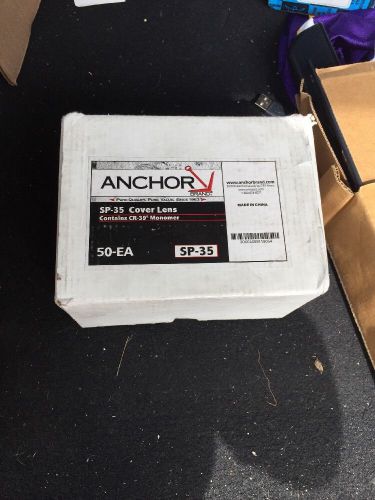 ANCHOR SP-35 COVER LENS 4.5&#034;x5.25&#034; (LOT OF 50 LENSES)