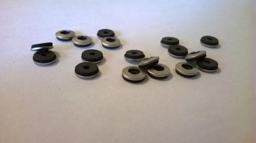 R886   Lot of 1800+ pcs Aztec Master Seal 1/4&#034; Washer Stainless Steel / Neoprene