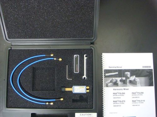 ROHDE&amp;SCHWARZ FS-Z110 Harmonic Mixers 75 GHz to 110 GHz