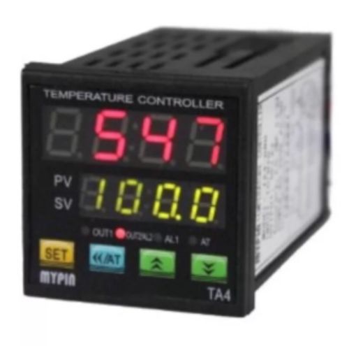 Dual Digital F/C PID Temperature Controller Control TA4-SNR with K thermocouple