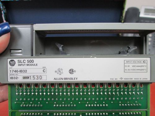 SLC 500 Input Module  1746-1B32