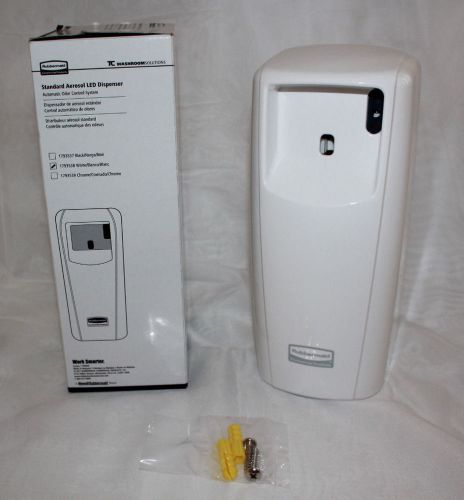 Rubbermaid Commercial 1793538 Odor Control Aerosol White Dispenser
