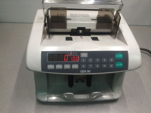 Quality Data System Currency Counter W/ Currency Counterfit Detector (QDS30)