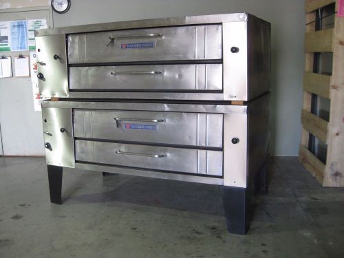 Double deck pizza oven; baker&#039;s pride for sale
