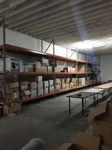 13&#039; Industrial Warehouse Pallet Racking Shelves Great Conditions