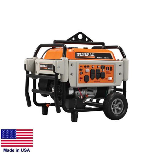 Portable generator commercial - 8,125 watt - 8.1  kw - 120/240v - 16 hp - carb for sale