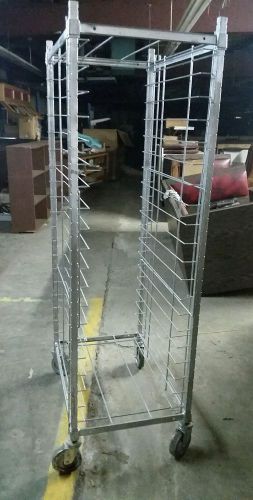 AMCO Stainless Steel Commercial Restaurant Bread Pan Rack 30&#034; x 21&#034; x 70&#034;