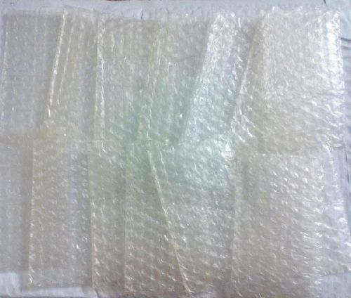 Lot 10 x Clear Bubble Packing Pouches Envelopes Wrap Bags 2.5&#034; x 3&#034; / 65 x 75mm