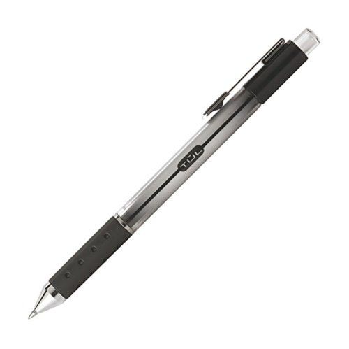 TUL Retractable Gel Pens 0.7mm Medium Point Black 4/pk