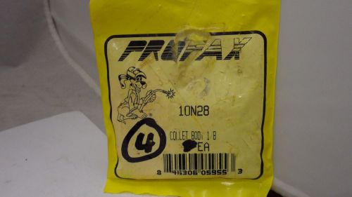 4 New Profax 10N28 1/8 Collet Body