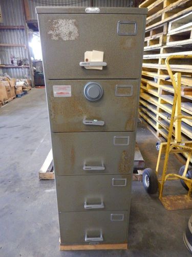 NEW Hamilton Class 6 Electronic Combination Lock 5 Drawer Cabinet Filing Storage