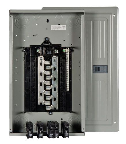 Siemens S2020B1100P 20 Space 20 Circuit 100 Amp Main Breaker Indoor Load Cent...