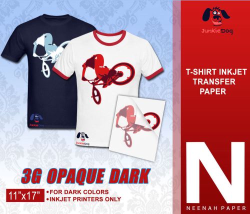 3g jet opaque heat transfer paper 11x17 5 sheets transfer paper for sale