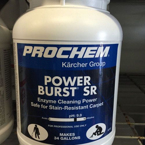Prochem Power Burst SR - Powdered Carpet Pre-Conditioner *1 Case/4 6.5 lb Jars*