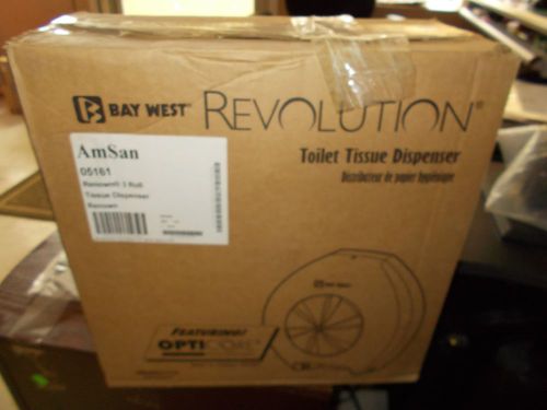 renown 3 roll Toilet tissue dispenser Revolution 05161 Bay West AmSan