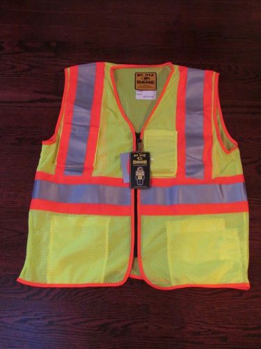 Game 1-85 Mesh D.O.T. Vest with Pockets, Class 2, Size 3XL