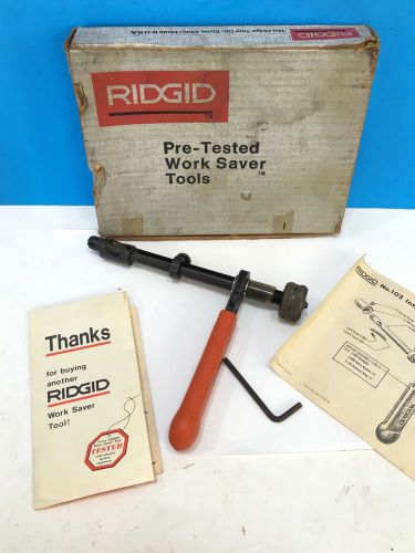 Ridgid No. 102 Internal Tubing Pipe Cutter Cap. 1/2&#034; &amp; 3/4&#034; Copper Water Tube
