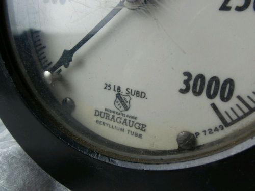 Ashcroft Duragauge Type 4290? 6&#034; Pressure Gauge 0-3000 PSI