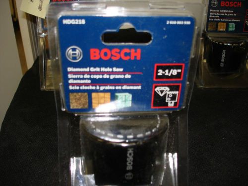 Bosch HDG218 2-1/8&#034; 54mm Diamond Grit Hole Saw