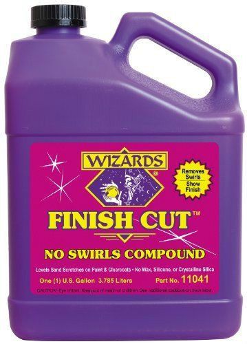 Wizards 11041 Finish Cut Compound, One Gallon, Free Shipping
