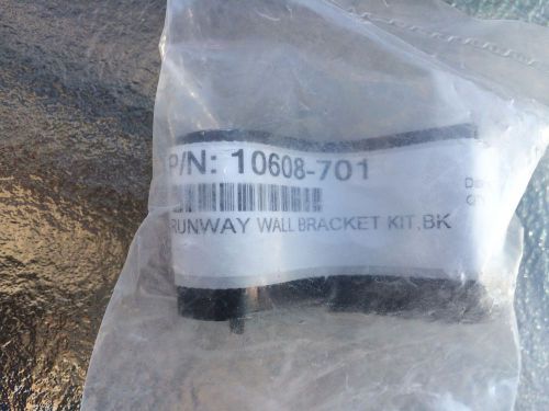 CHATSWORTH PRODUCTS INC CPI 10608-701 Vertical Wall Bracket Cable Runway BLACK