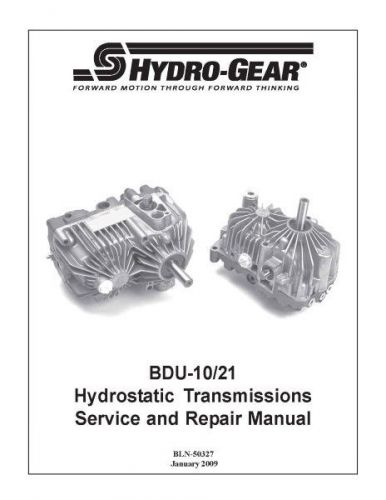 Pump BDU-10S-215/Am105307/BDU-10s-214 Hydro Gear FOR hydraulic transaxle