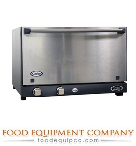 Cadco OV-013SS Countertop Catering Electric Convection Oven w/ 3