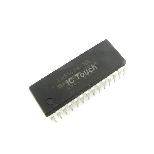 50pcs LH5164A-10L IC 64K Static RAM Sharp PDIP-28