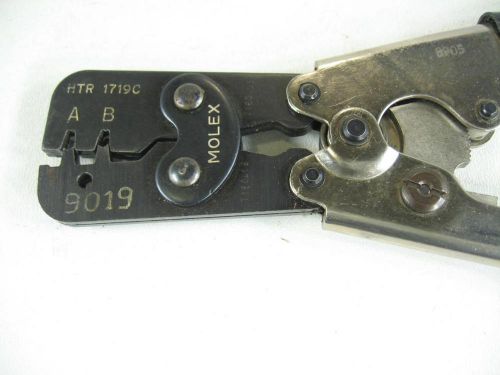Molex HTR-1719C Crimp Tool Electrical Connector 18-24 AWG Crimper