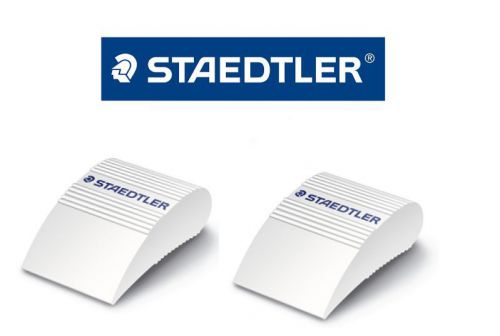 STAEDTLER ® DROP SHAPE ERASER WHITE 526 003 (x2 pcs)