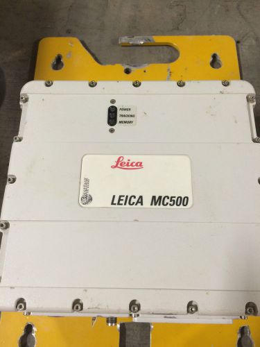 Leica MC 500 Grader system Parts