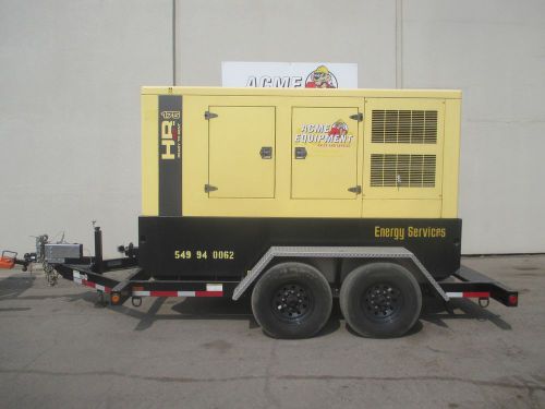 Used 2012 hipower hrjw175t6 trailer mounted generator #hrjw-175u-121000517 for sale