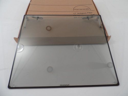 (1x) Humanscale FP-17 Flat Panel Glare Filter for 17&#034; Monitor