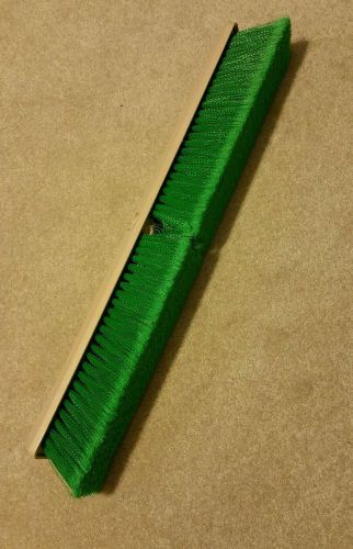 New Tough Guy 24&#034; Plastic Sweep Green Synthetic Fine Broom Replacement