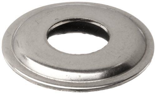 Small Parts 304 Stainless Steel Sealing Washer, Plain Finish, #10 Hole Size,