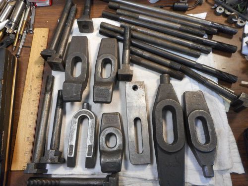 Vulcan u clamps studs and t bolts forged steel punch press or ironworker clamps for sale