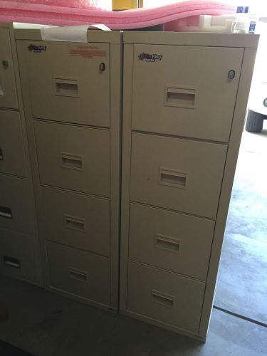 FIREPROOF FIRE KING TURTLE 4 DRAWER LETTER SIZE FIREPROOF FILE CABINET