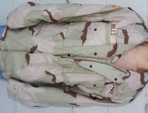 ISRATEX DESERT CAMOUFLAGE COLD WEATHER FIELD COAT LARGE