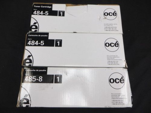 3 Genuine Oce 484-5 Black Toner Cartridge For Imagistics ix2700 ix2701 fx2100