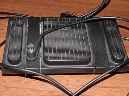 SANYO FS50B FOOT CONTROL PEDAL FOR TRANSCRIBER