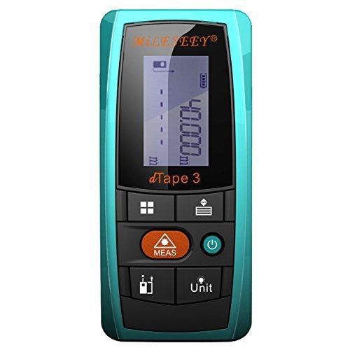 Mileseey? dTape 3 Compact Laser Measure, 130-feet