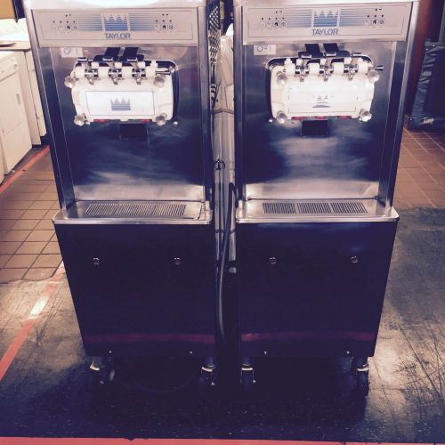 Taylor Soft Serve Twist Ice Cream Machine, Single Phase, Water Cooled