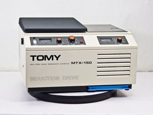 Tomy Seiko 15,000 RPM High Speed Micro Refrigerated Centrifuge MTX-150 w/Rotor