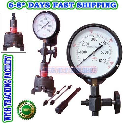 England model diesel injector nozzle tester 420bar/6000psi dual scalegauge a535 for sale