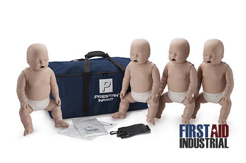 Prestan Medium Skin Infant CPR AED Training Manikin 4 Pack PP-IM-400-MS