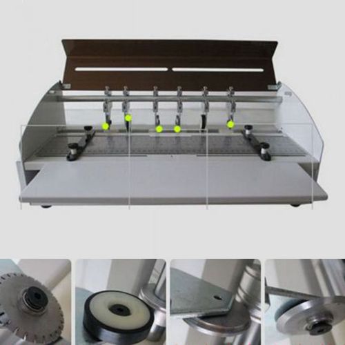 220V Business Card Electric Creasing Machine Indentation Machine Cutter Function
