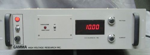 Gamma HV Research RR30-2R High Voltage Power Supply 0-30kV @ 0-2ma, tested good