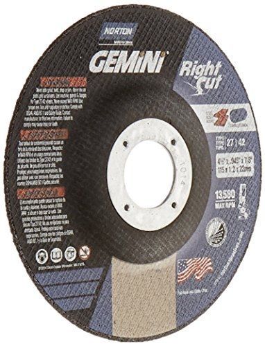 Norton Abrasives - St. Gobain Norton Gemini Right Cut Right Angle Grinder