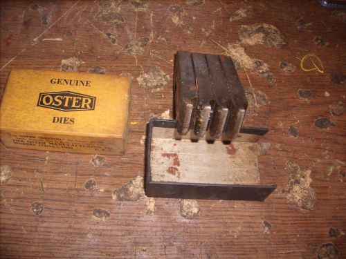 NEW OLD STOCK OSTER SYMBOL 300 1/8&#039;&#039;  PIPE DIES