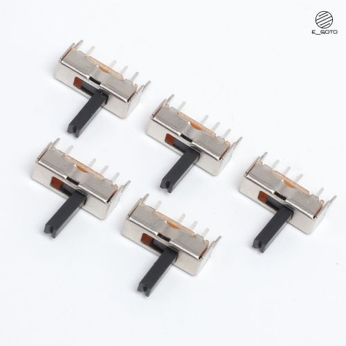 10pcs SS13D07 Slide Switch 1P3T 4Pin 8mm Handle for DIY Electronic Accessories